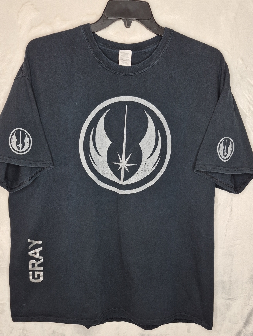 Star Wars The Force Balance Gray Jedi Order Graphic Tee 2XL